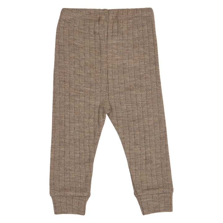 müsli WOOLLY RIB pants Pants Walnut melange 821000012