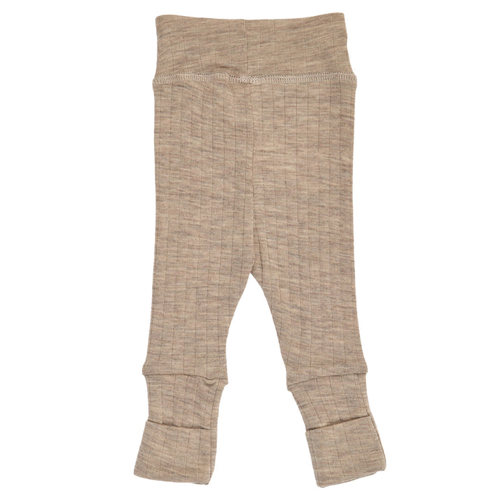 müsli WOOLLY RIB pants with foldable feet Pants Balsam melange 821000011