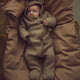 müsli WOOLLY suit in merino wool fleece Bodystockings Balsam melange 821000011