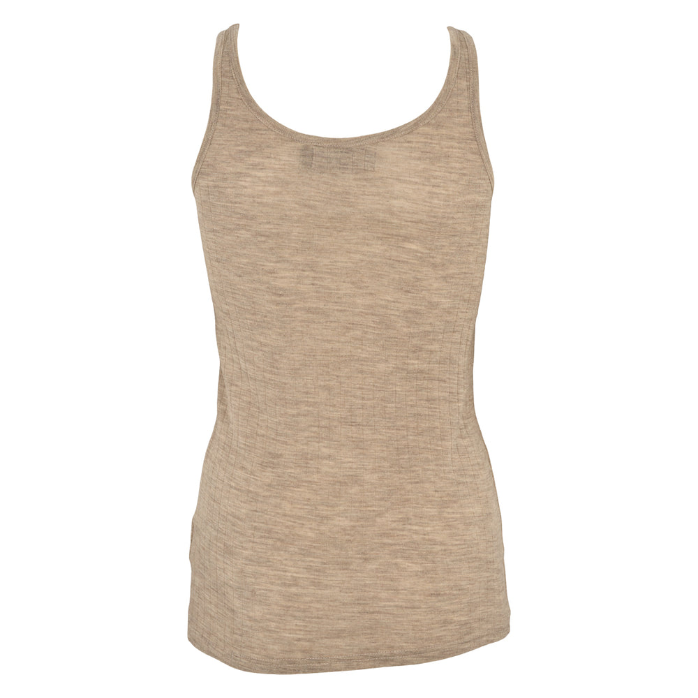 Conservandum WOOL RIB top S_S Tee Balsam melange 821000011