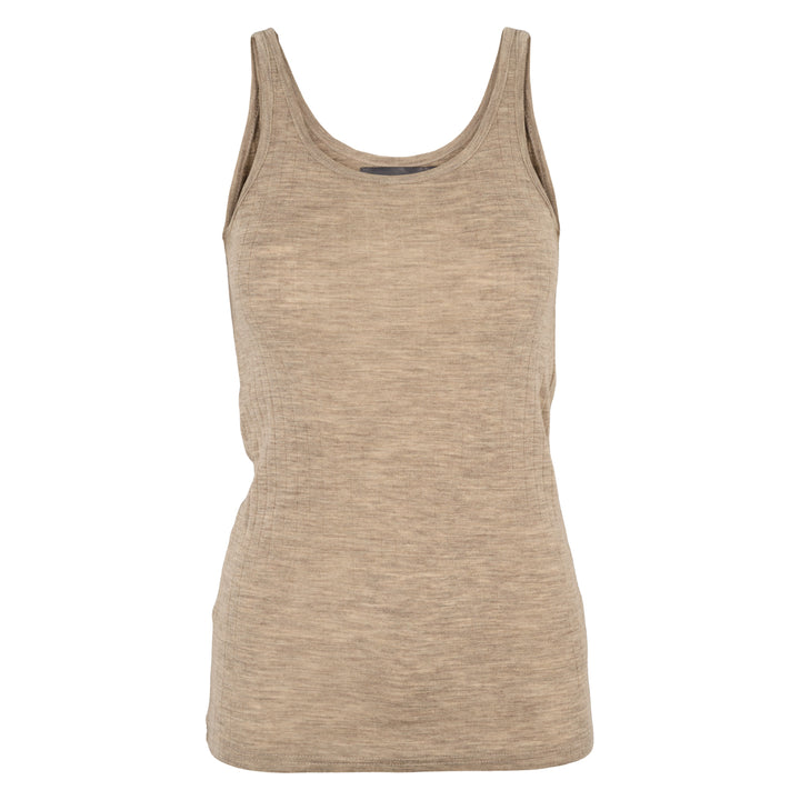 Conservandum WOOL RIB top S_S Tee Balsam melange 821000011