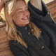Conservandum WOOL fleece cape jacket in merinowool Sweatshirt Dark grey 892000011