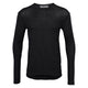 Conservandum WOOL long sleeve top L_S Tee Black 019400706