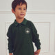 müsli Waffle L/S Polo L_S Tee Forest green 019591801