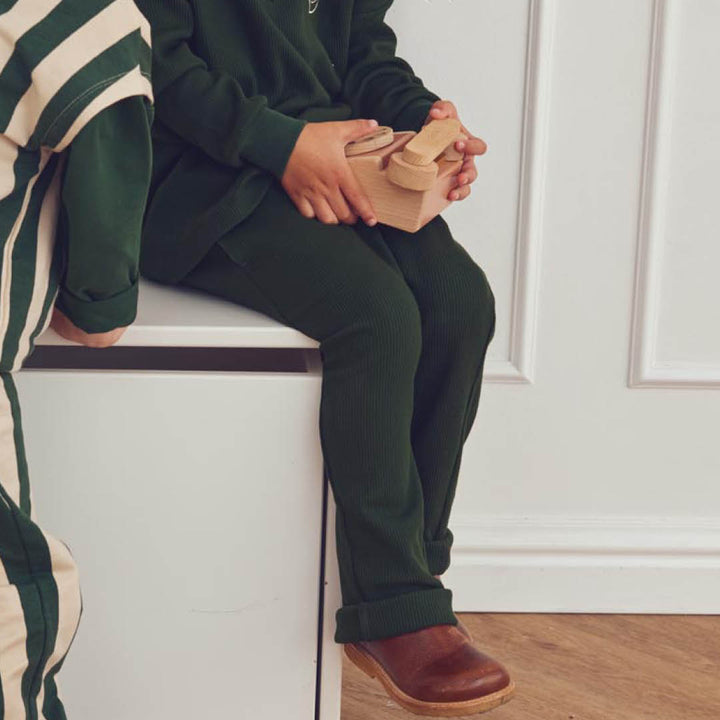 müsli Waffle Pants Pants Forest green 019591801