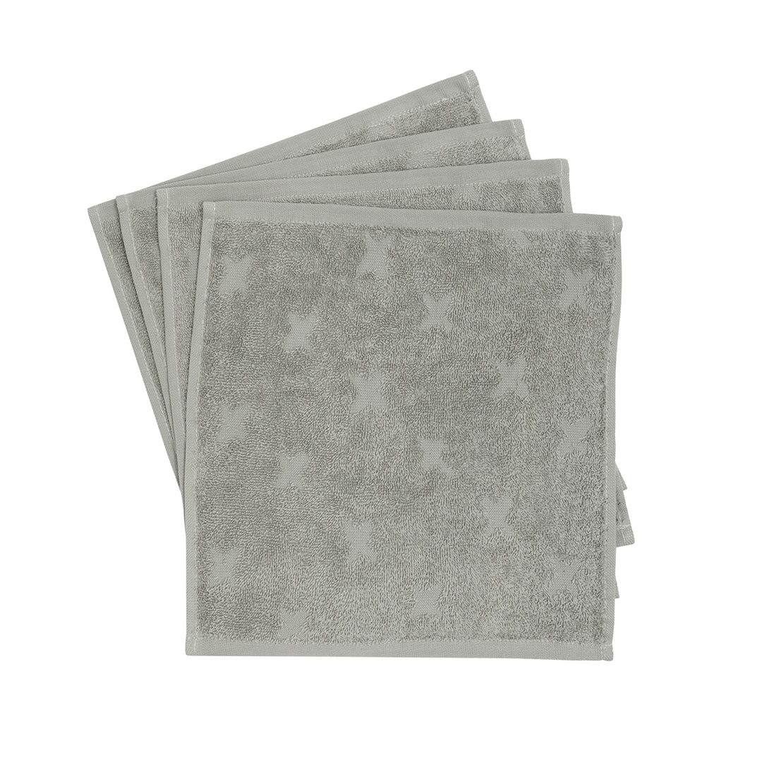müsli Washcloth 4-pack Bathrobes & Towels Mineral green 016590401