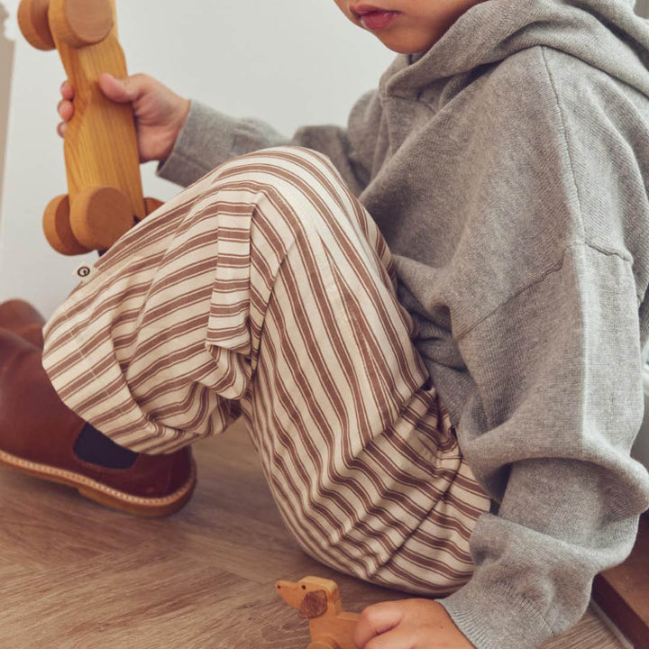 müsli Woven Stripe Pants Pants Oak/ Walnut 690000338