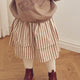 müsli Woven Stripe Skirt Skirts Oak/ Walnut 690000338