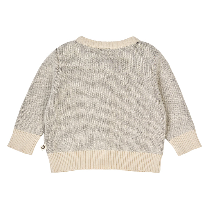 müsli ZINNA floral knit cardigan L_S Tee Oak 013040001
