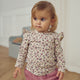 müsli ZINNA floral printed frill top L_S Tee Oak/ Nostalgia rose/ Deep green 690000261
