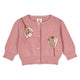 müsli autumn floral knit cardigan L_S Tee Nostalgia Rose 017151200
